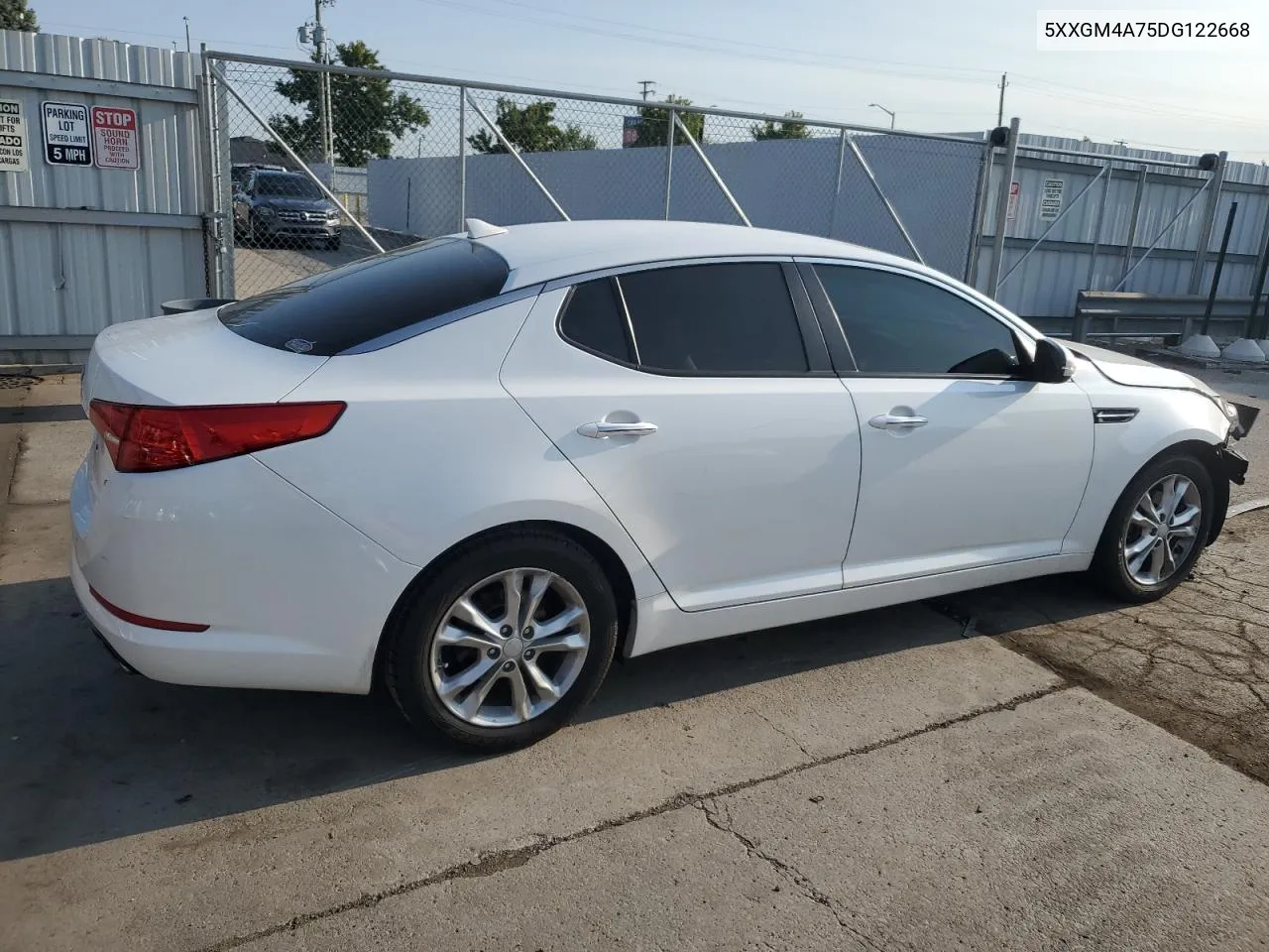 2013 Kia Optima Lx VIN: 5XXGM4A75DG122668 Lot: 70864344