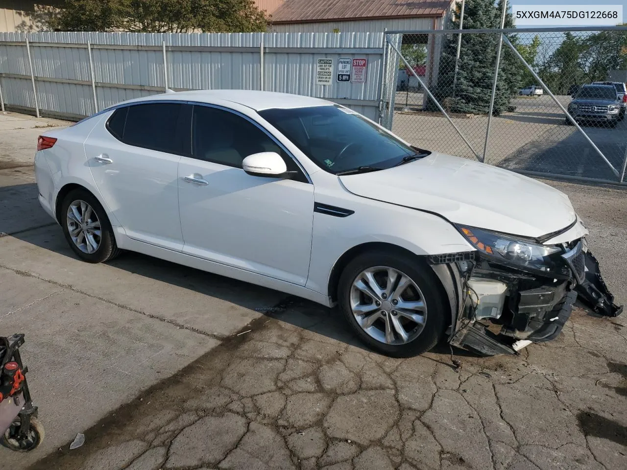 5XXGM4A75DG122668 2013 Kia Optima Lx