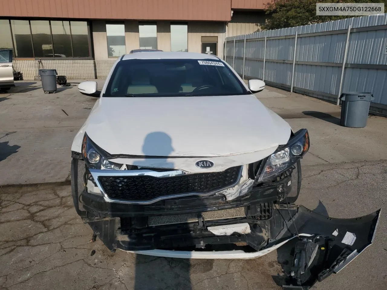 5XXGM4A75DG122668 2013 Kia Optima Lx