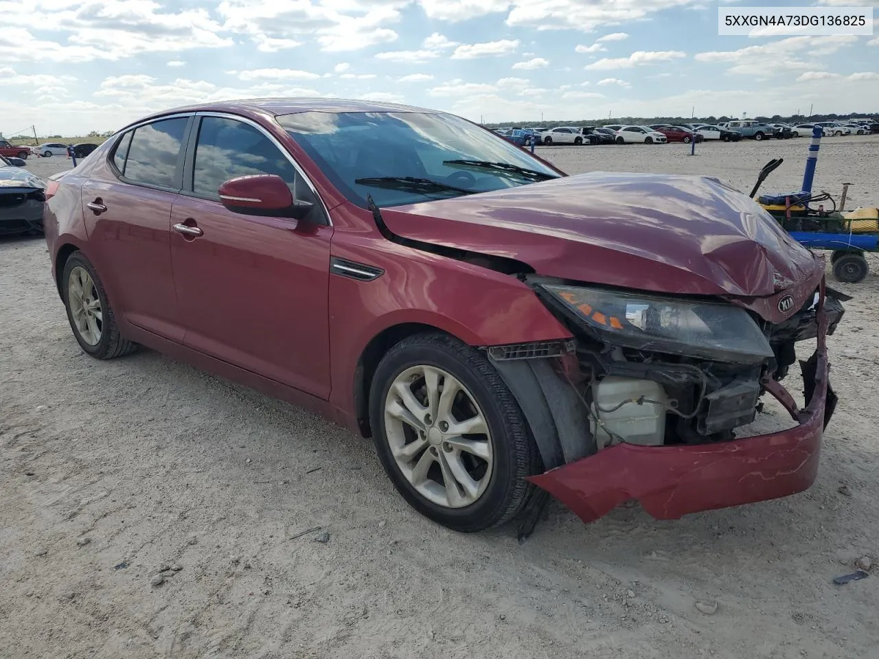 2013 Kia Optima Ex VIN: 5XXGN4A73DG136825 Lot: 71042934