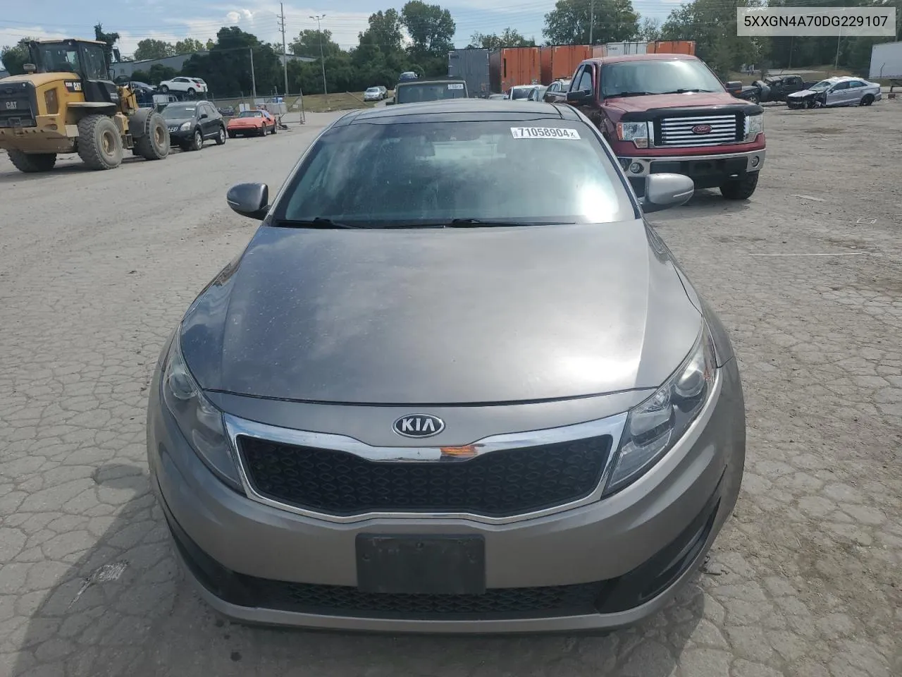 5XXGN4A70DG229107 2013 Kia Optima Ex