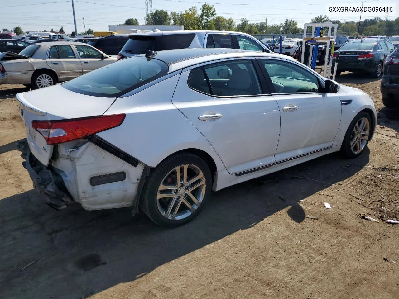 2013 Kia Optima Sx VIN: 5XXGR4A6XDG096416 Lot: 71102884