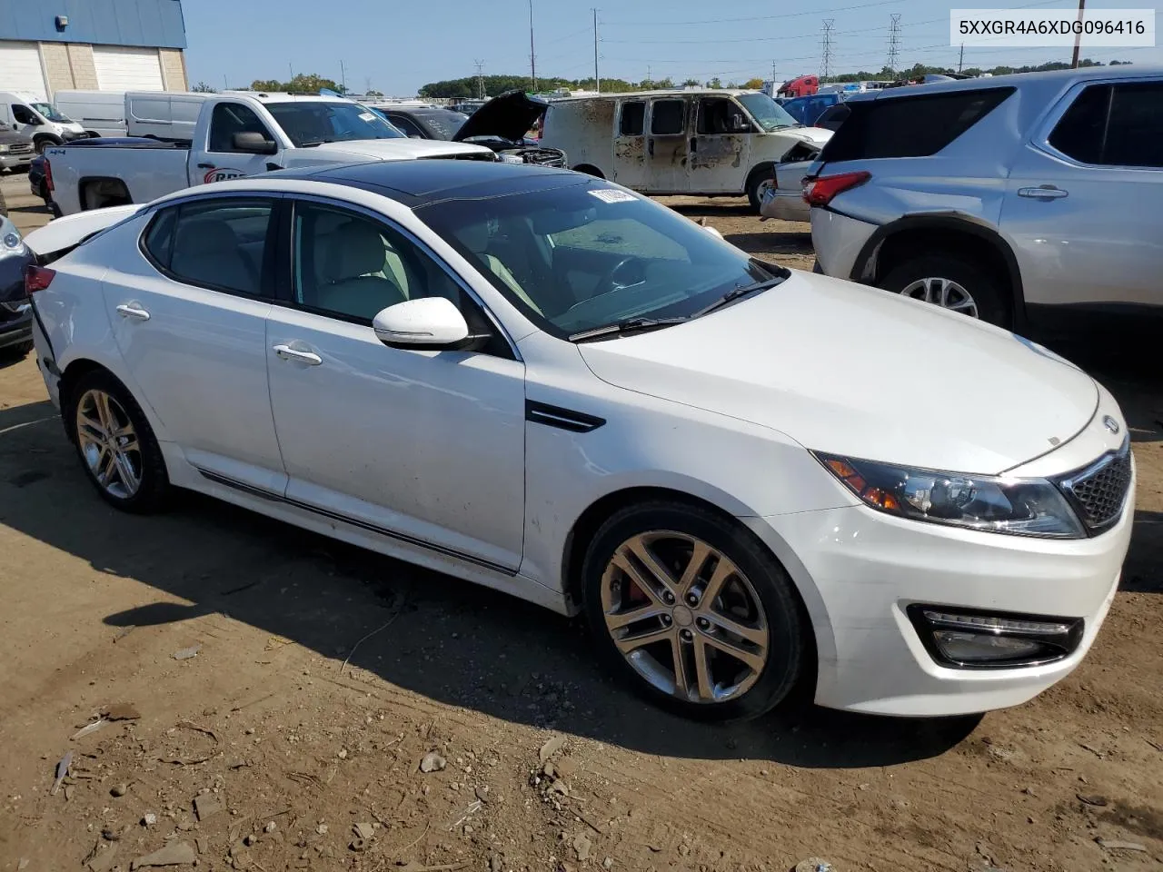 2013 Kia Optima Sx VIN: 5XXGR4A6XDG096416 Lot: 71102884