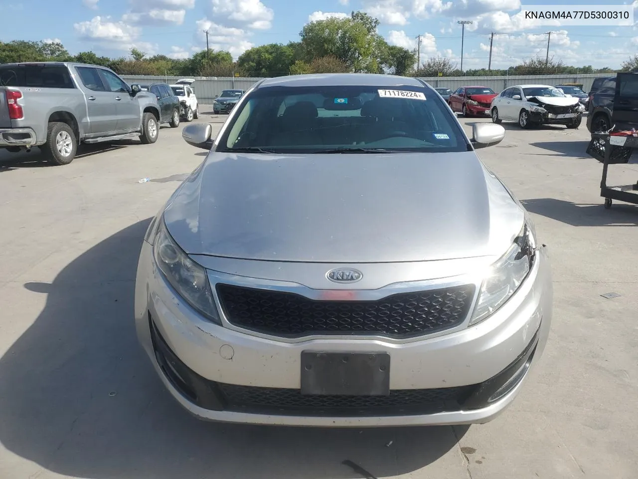 2013 Kia Optima Lx VIN: KNAGM4A77D5300310 Lot: 71178224