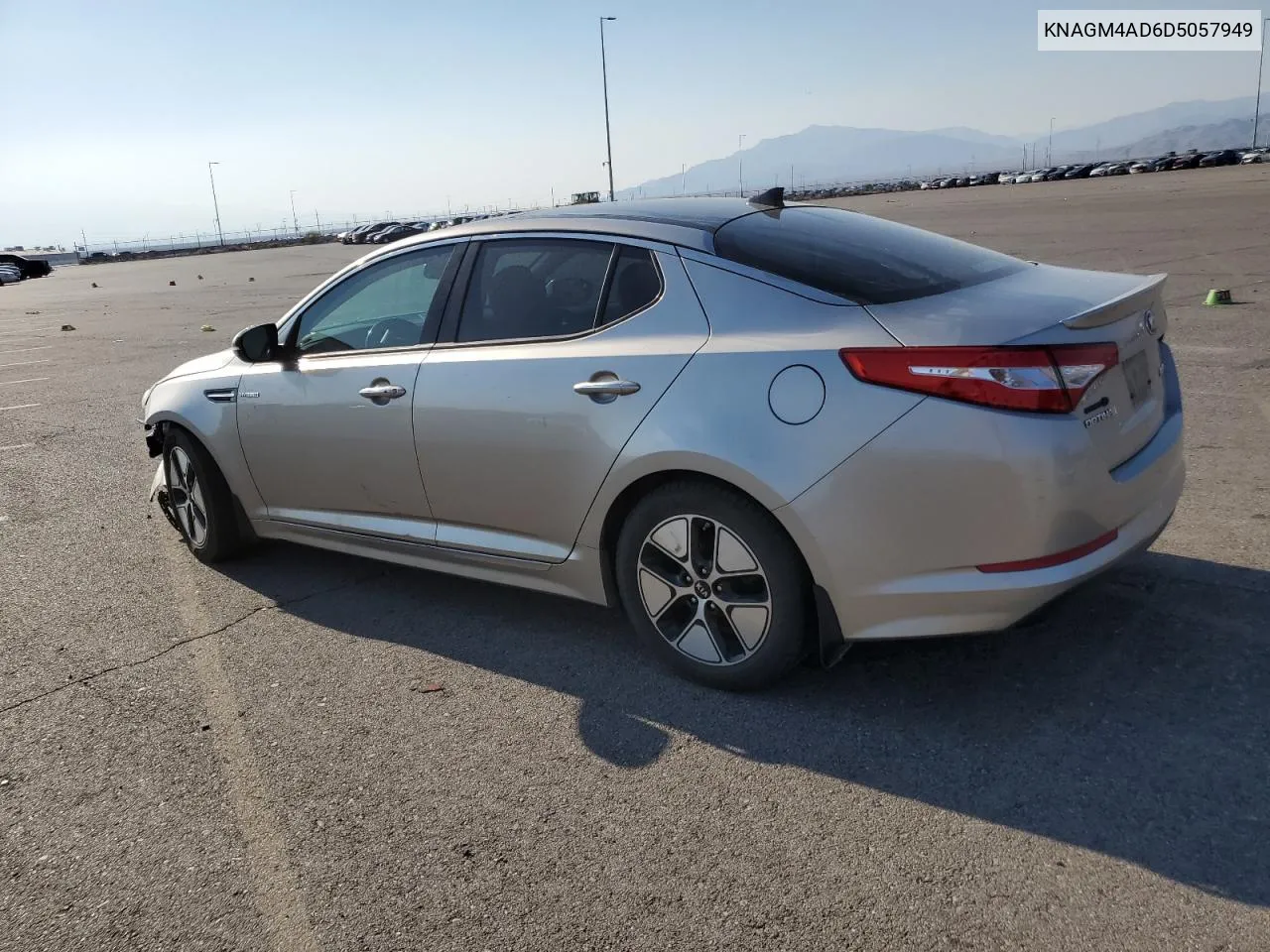 2013 Kia Optima Hybrid VIN: KNAGM4AD6D5057949 Lot: 71191164