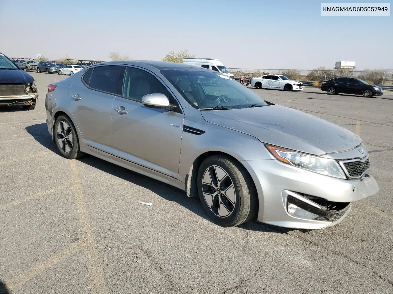 2013 Kia Optima Hybrid VIN: KNAGM4AD6D5057949 Lot: 71191164