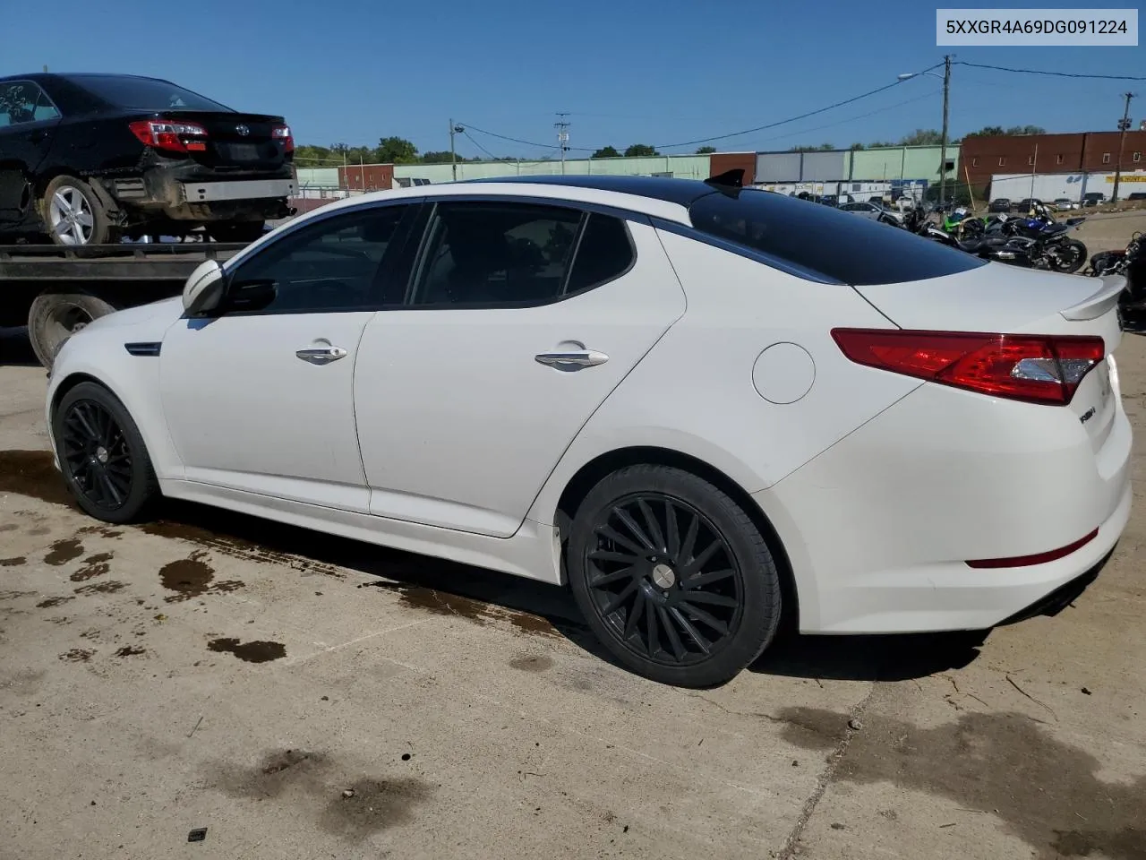 2013 Kia Optima Sx VIN: 5XXGR4A69DG091224 Lot: 71220924