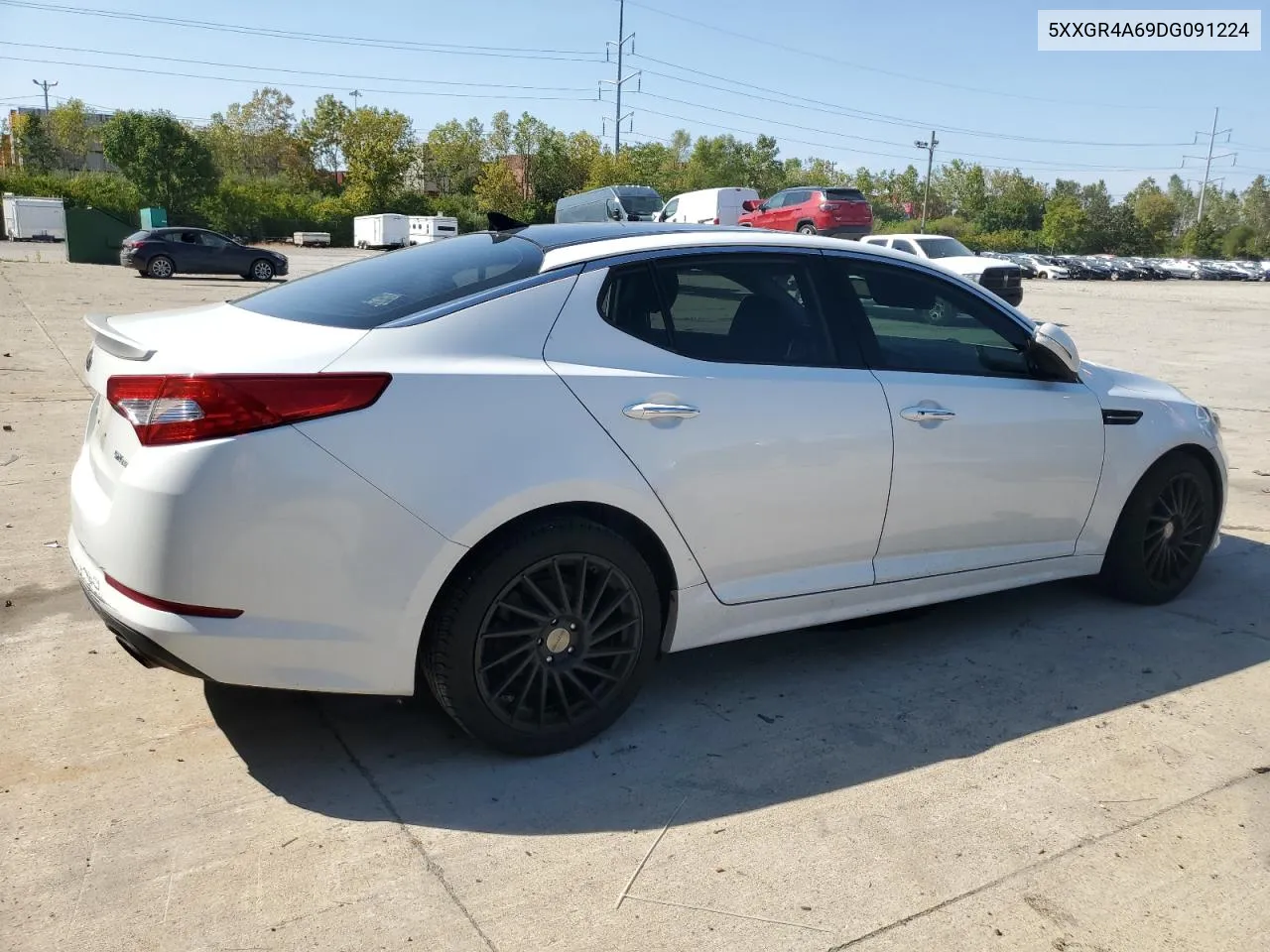 2013 Kia Optima Sx VIN: 5XXGR4A69DG091224 Lot: 71220924