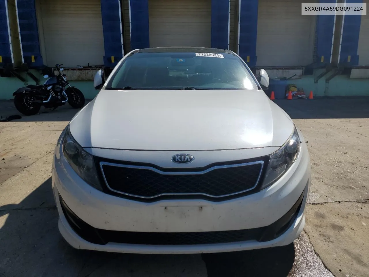 2013 Kia Optima Sx VIN: 5XXGR4A69DG091224 Lot: 71220924