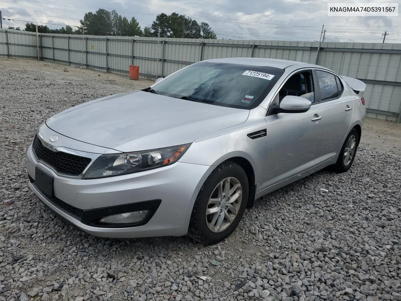 KNAGM4A74D5391567 2013 Kia Optima Lx