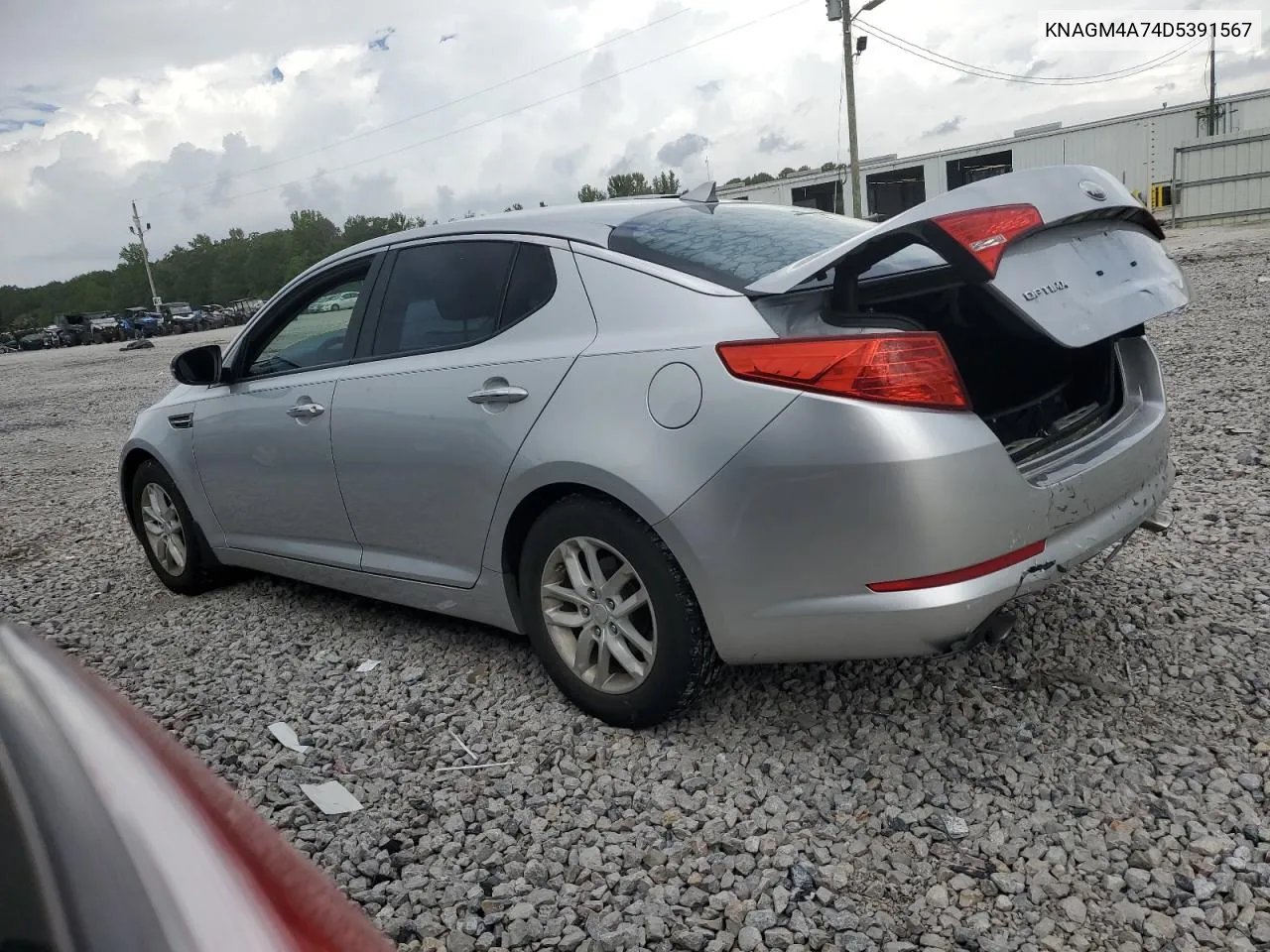 2013 Kia Optima Lx VIN: KNAGM4A74D5391567 Lot: 71225194