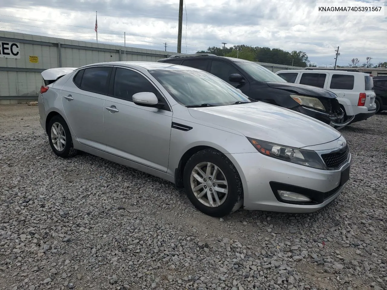 KNAGM4A74D5391567 2013 Kia Optima Lx