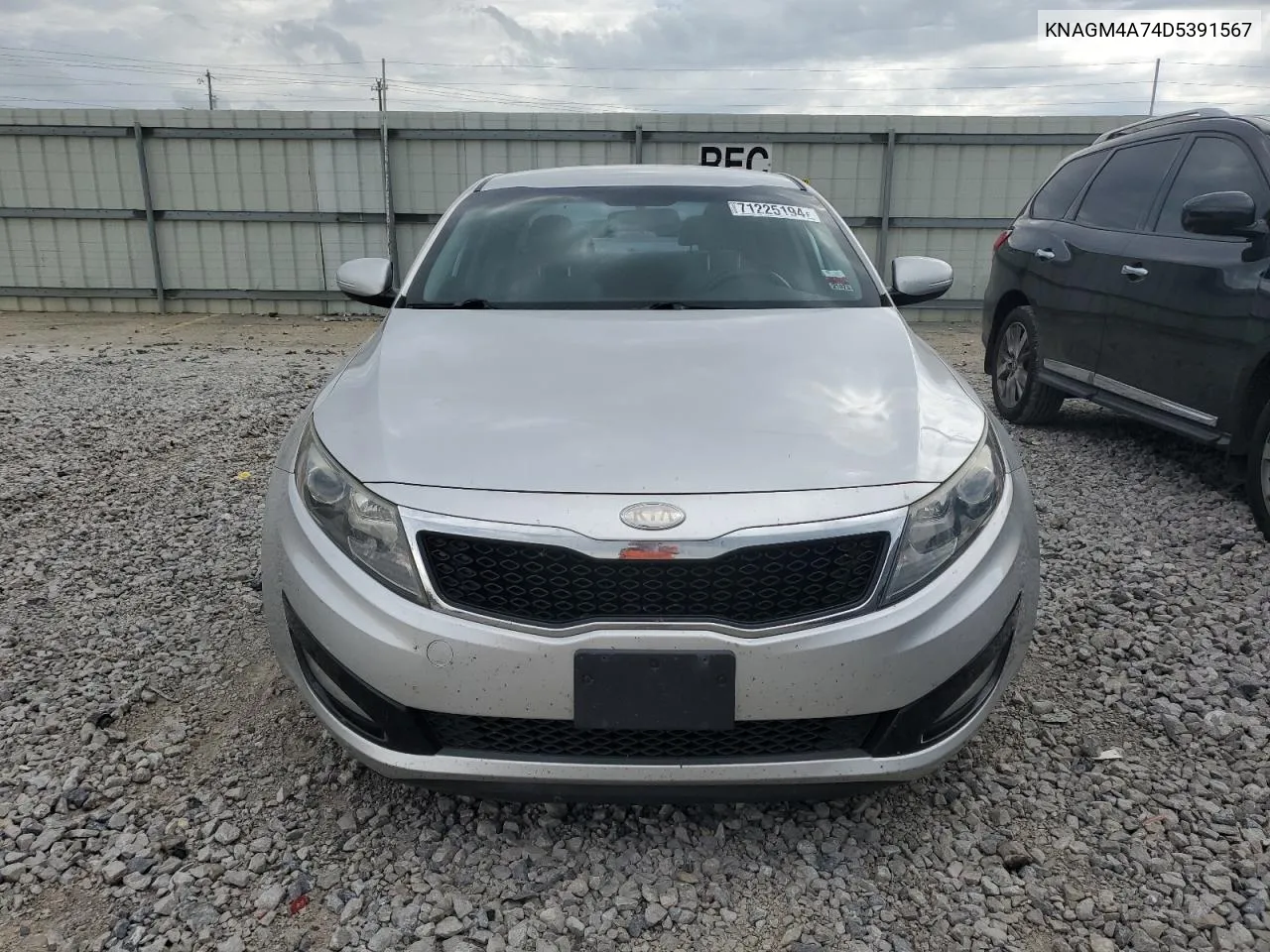 2013 Kia Optima Lx VIN: KNAGM4A74D5391567 Lot: 71225194