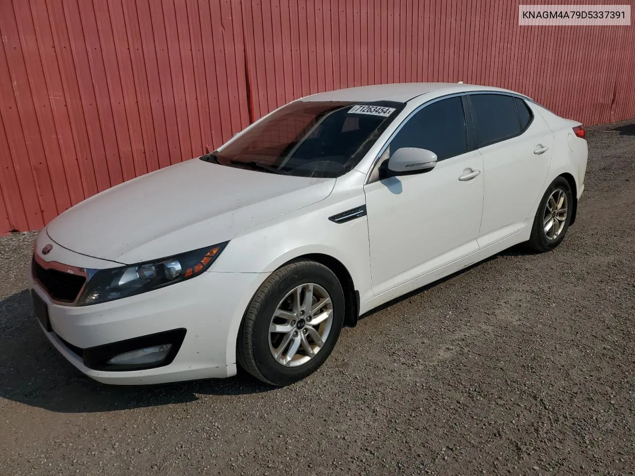 KNAGM4A79D5337391 2013 Kia Optima Lx