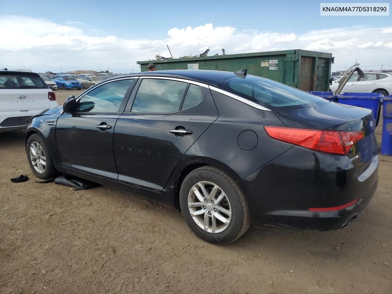 KNAGM4A77D5318290 2013 Kia Optima Lx