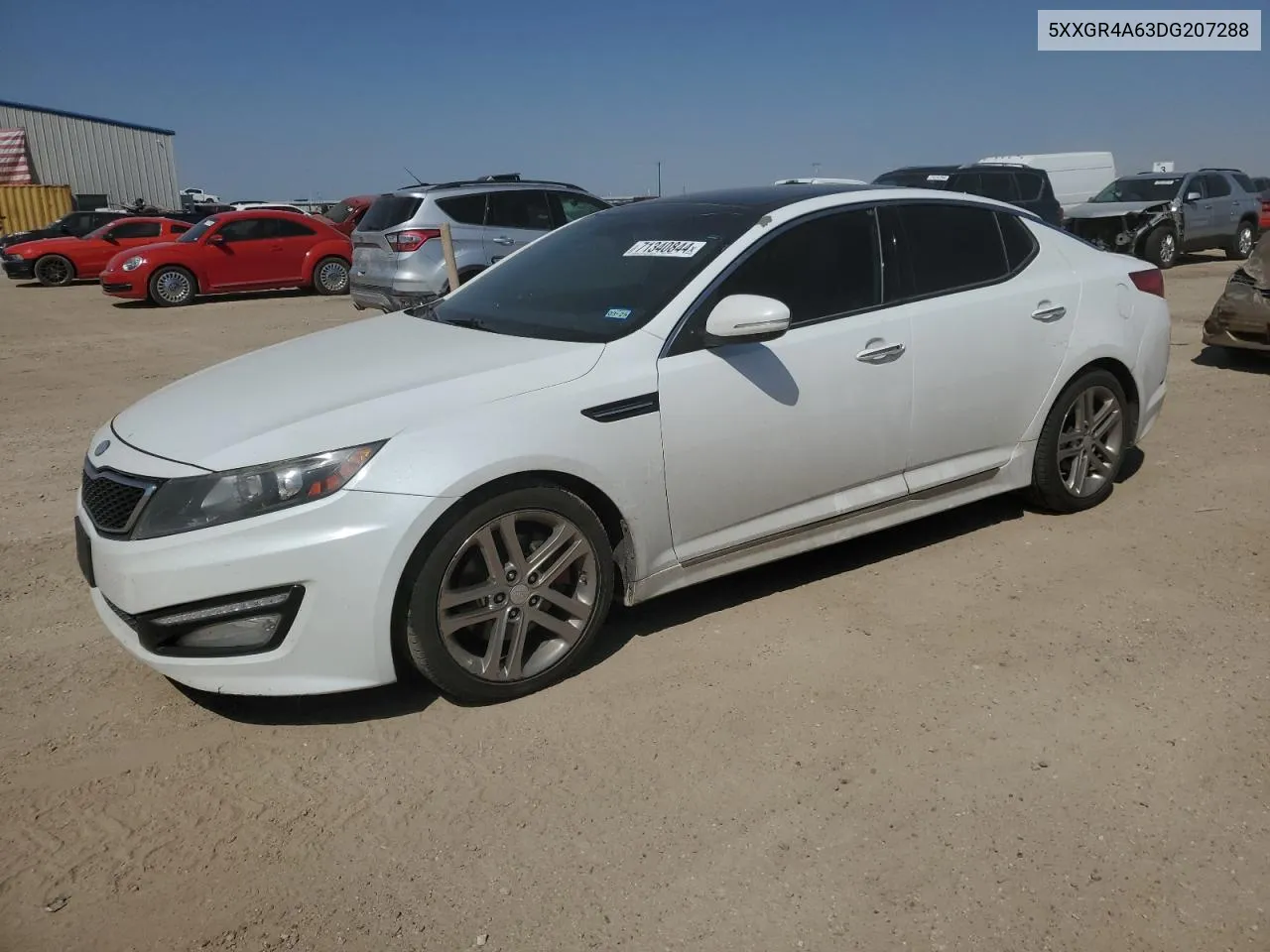 2013 Kia Optima Sx VIN: 5XXGR4A63DG207288 Lot: 71340844