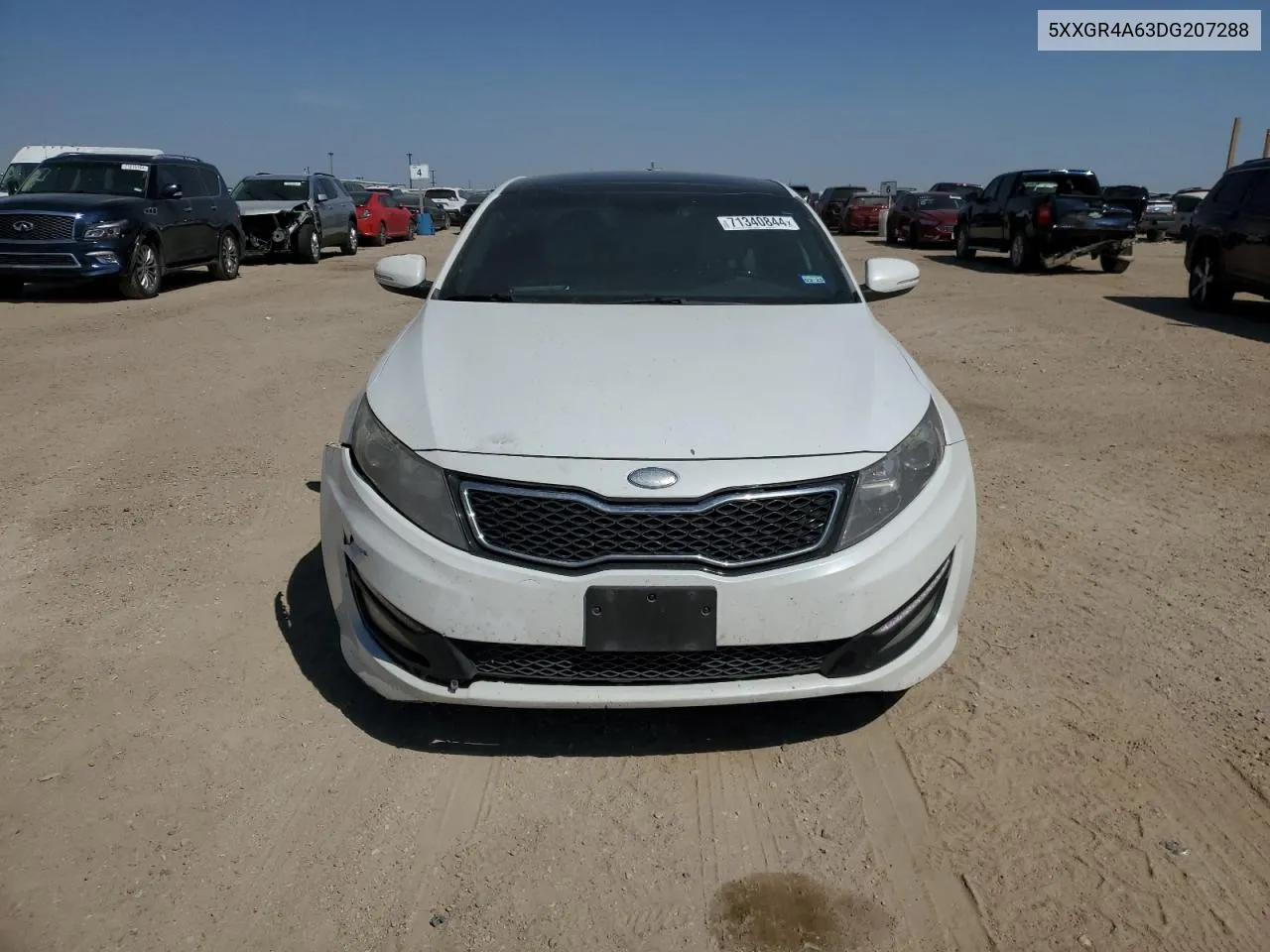 2013 Kia Optima Sx VIN: 5XXGR4A63DG207288 Lot: 71340844