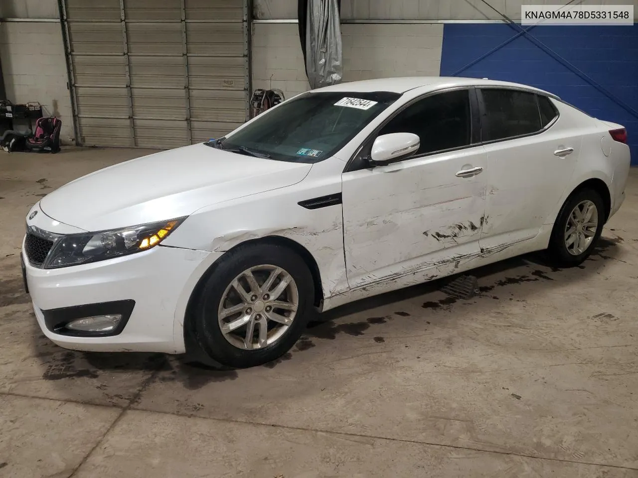 2013 Kia Optima Lx VIN: KNAGM4A78D5331548 Lot: 71642544