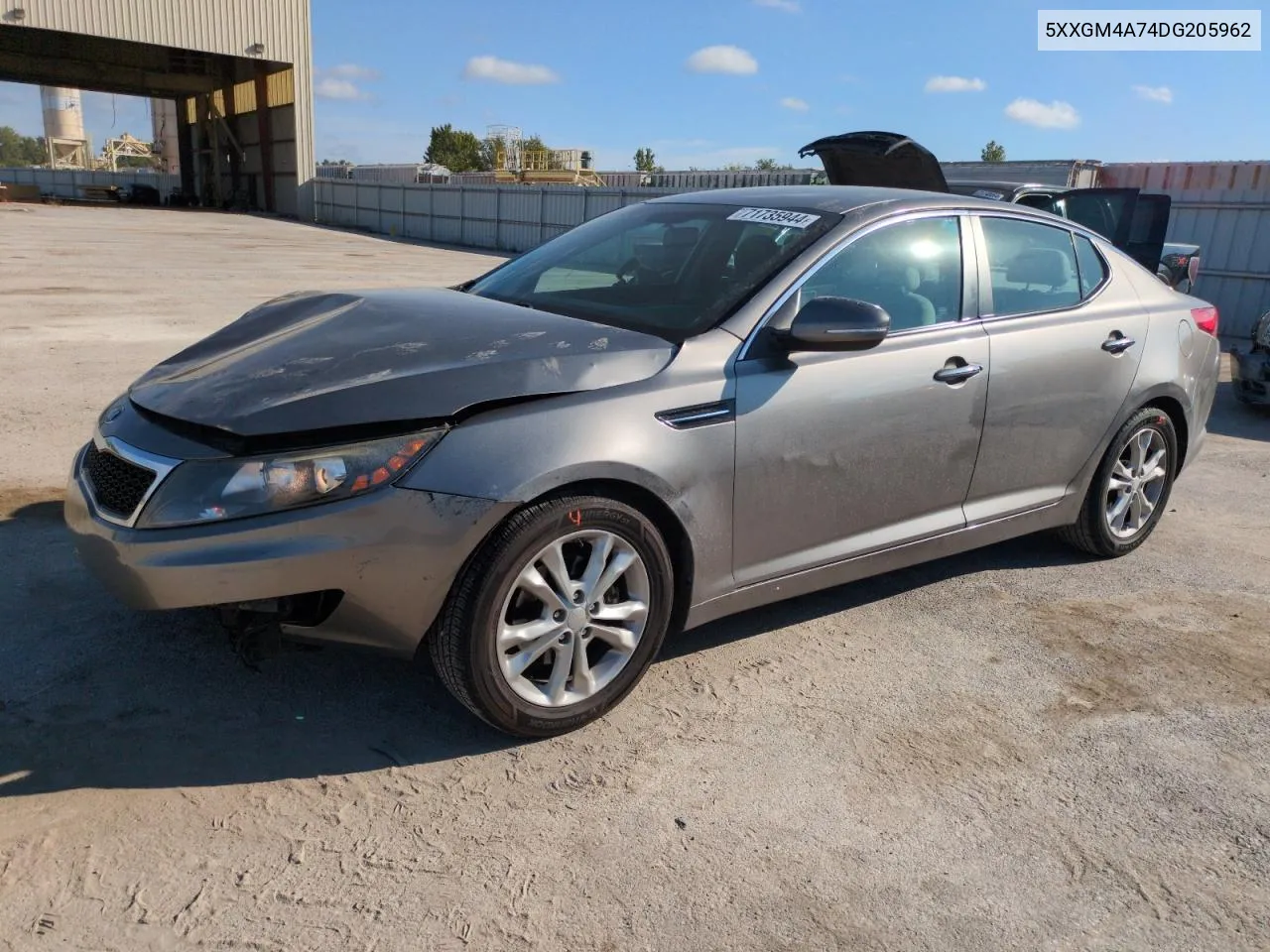 2013 Kia Optima Lx VIN: 5XXGM4A74DG205962 Lot: 71735944