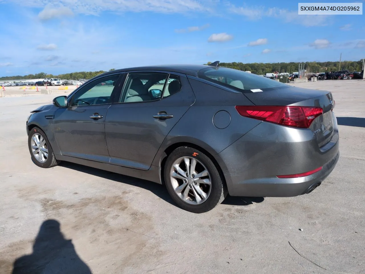 2013 Kia Optima Lx VIN: 5XXGM4A74DG205962 Lot: 71735944