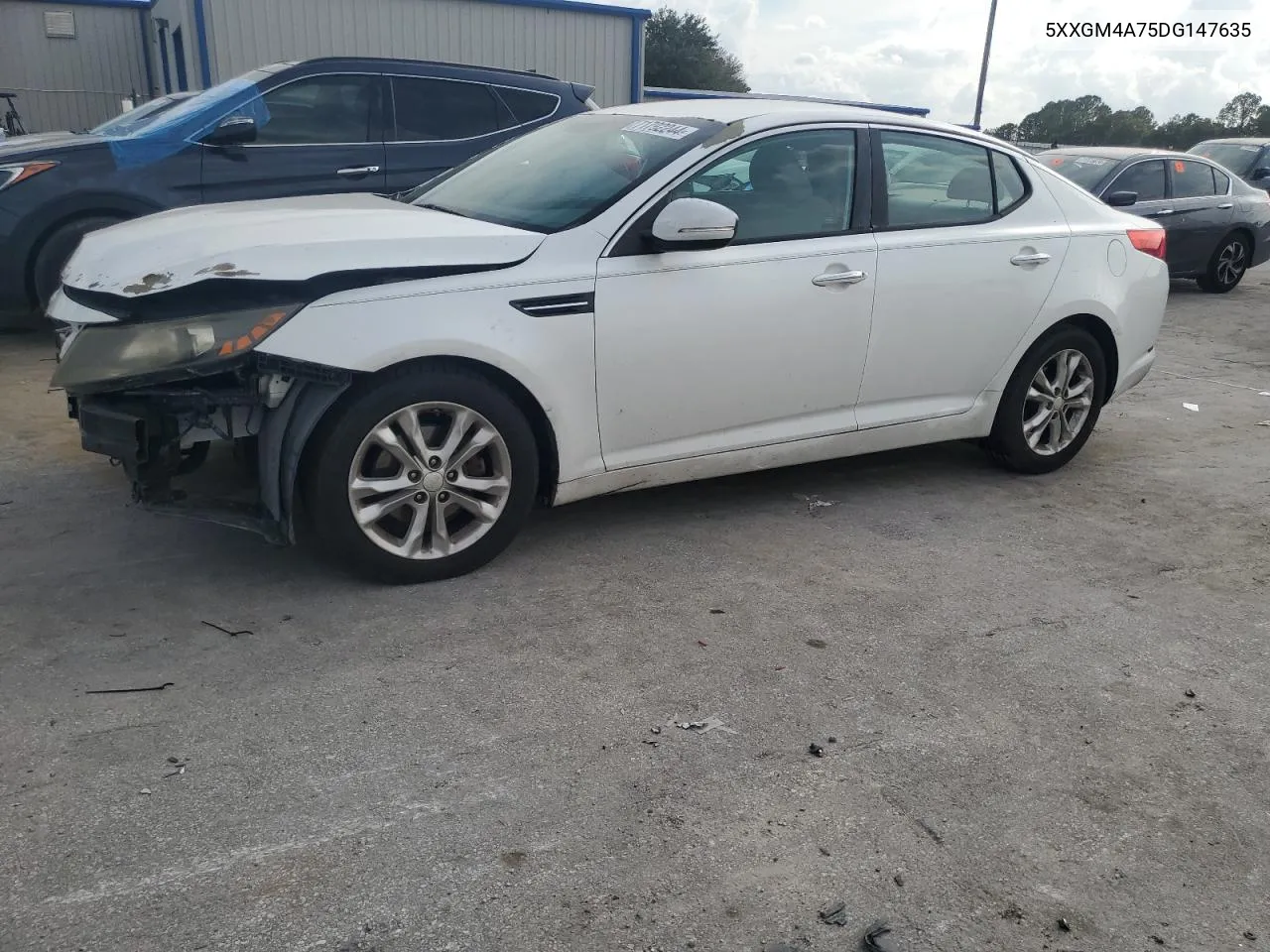 2013 Kia Optima Lx VIN: 5XXGM4A75DG147635 Lot: 71792244