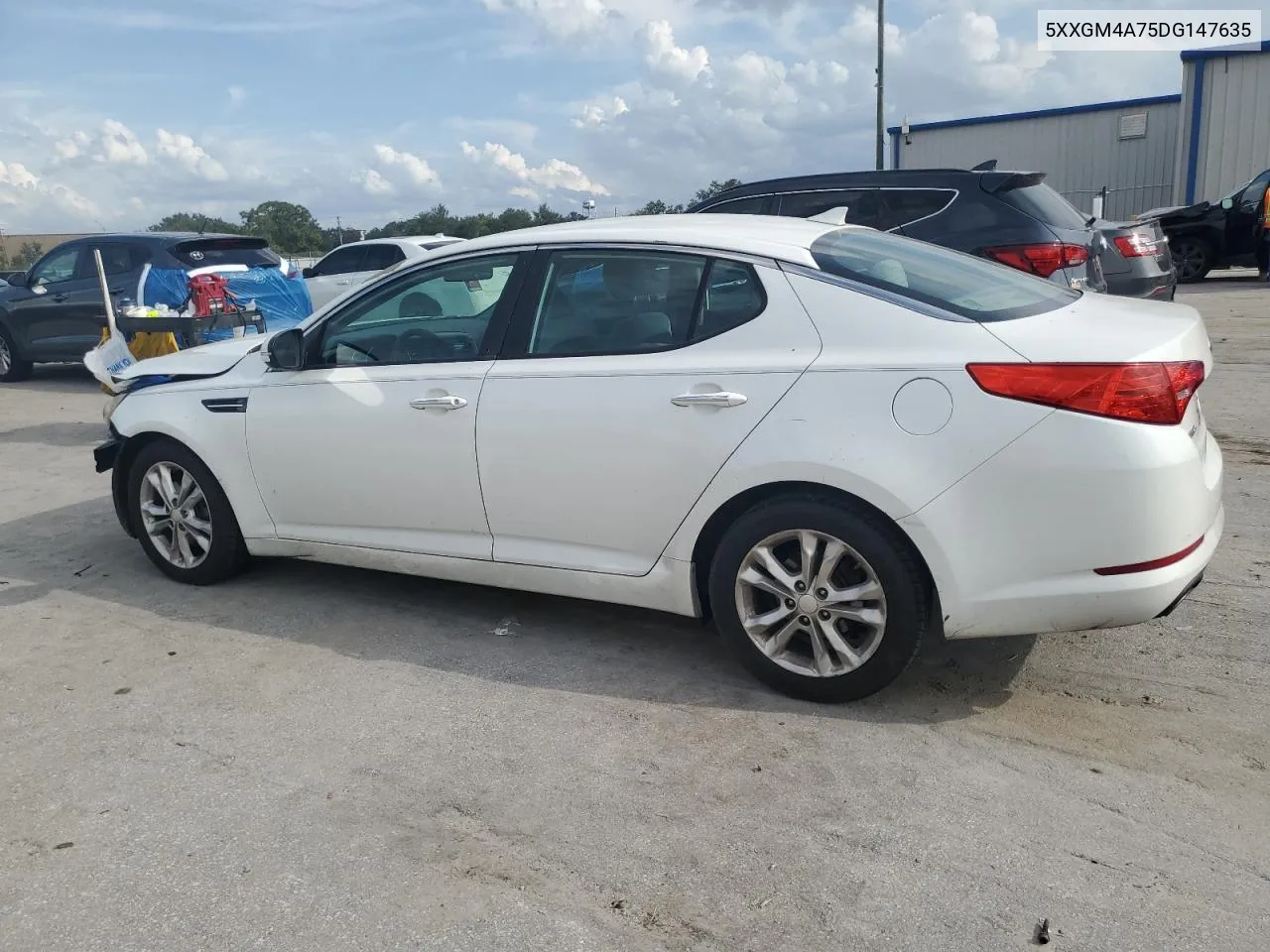 5XXGM4A75DG147635 2013 Kia Optima Lx