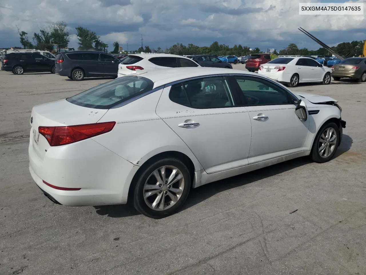 2013 Kia Optima Lx VIN: 5XXGM4A75DG147635 Lot: 71792244