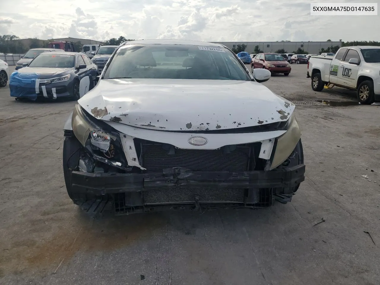 5XXGM4A75DG147635 2013 Kia Optima Lx