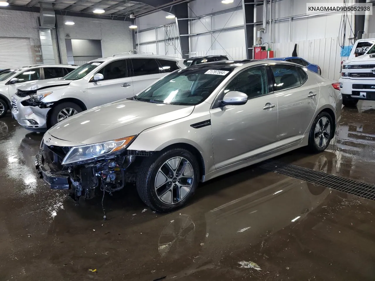 KNAGM4AD9D5052938 2013 Kia Optima Hybrid