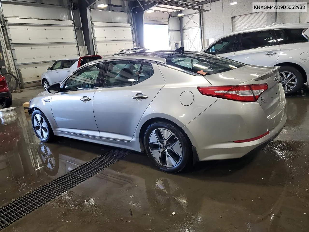 2013 Kia Optima Hybrid VIN: KNAGM4AD9D5052938 Lot: 71797564