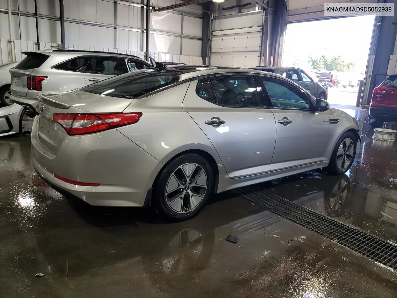 2013 Kia Optima Hybrid VIN: KNAGM4AD9D5052938 Lot: 71797564