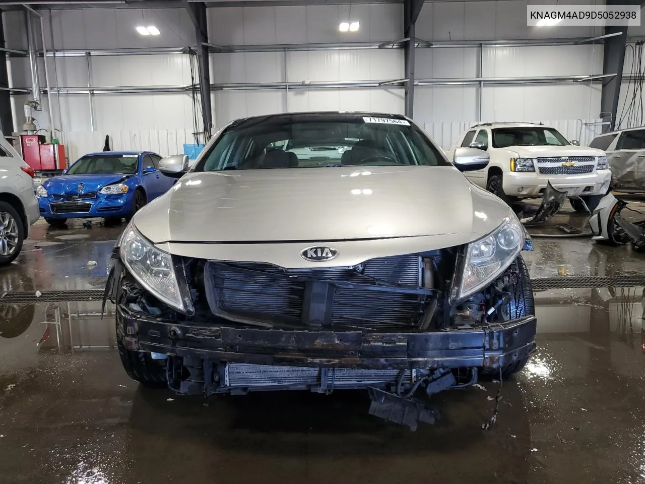 2013 Kia Optima Hybrid VIN: KNAGM4AD9D5052938 Lot: 71797564