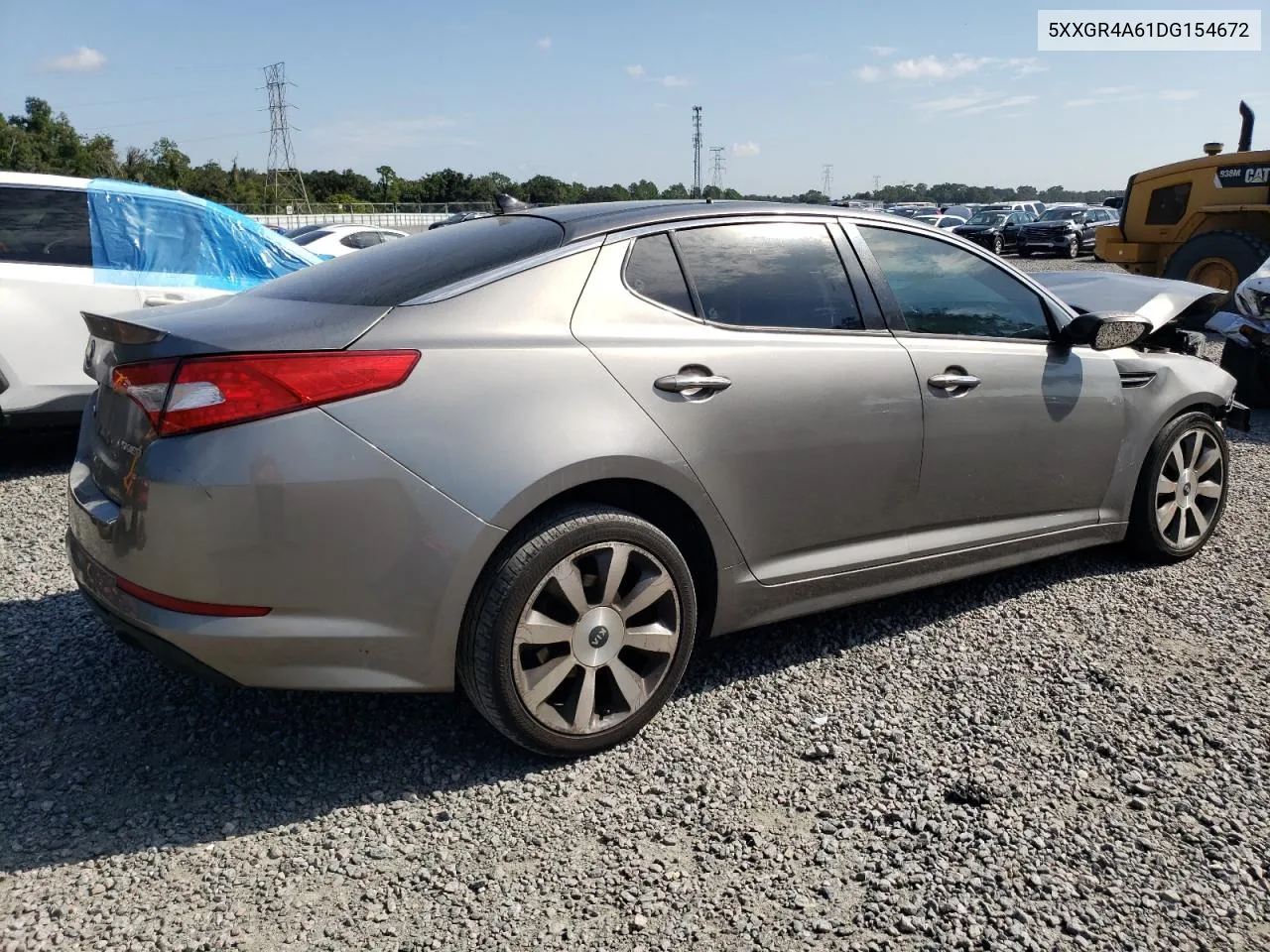 2013 Kia Optima Sx VIN: 5XXGR4A61DG154672 Lot: 71931024