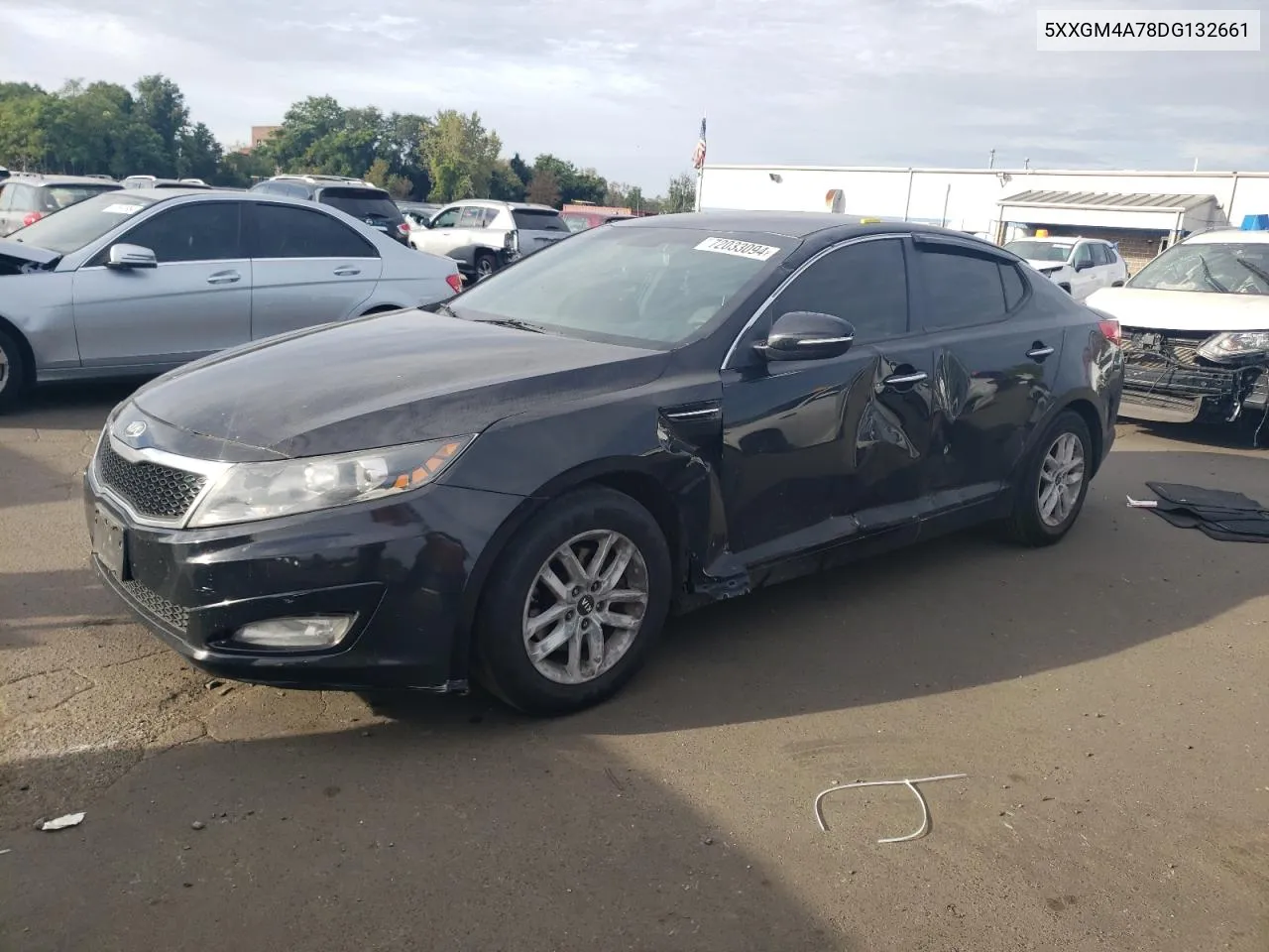 2013 Kia Optima Lx VIN: 5XXGM4A78DG132661 Lot: 72033094