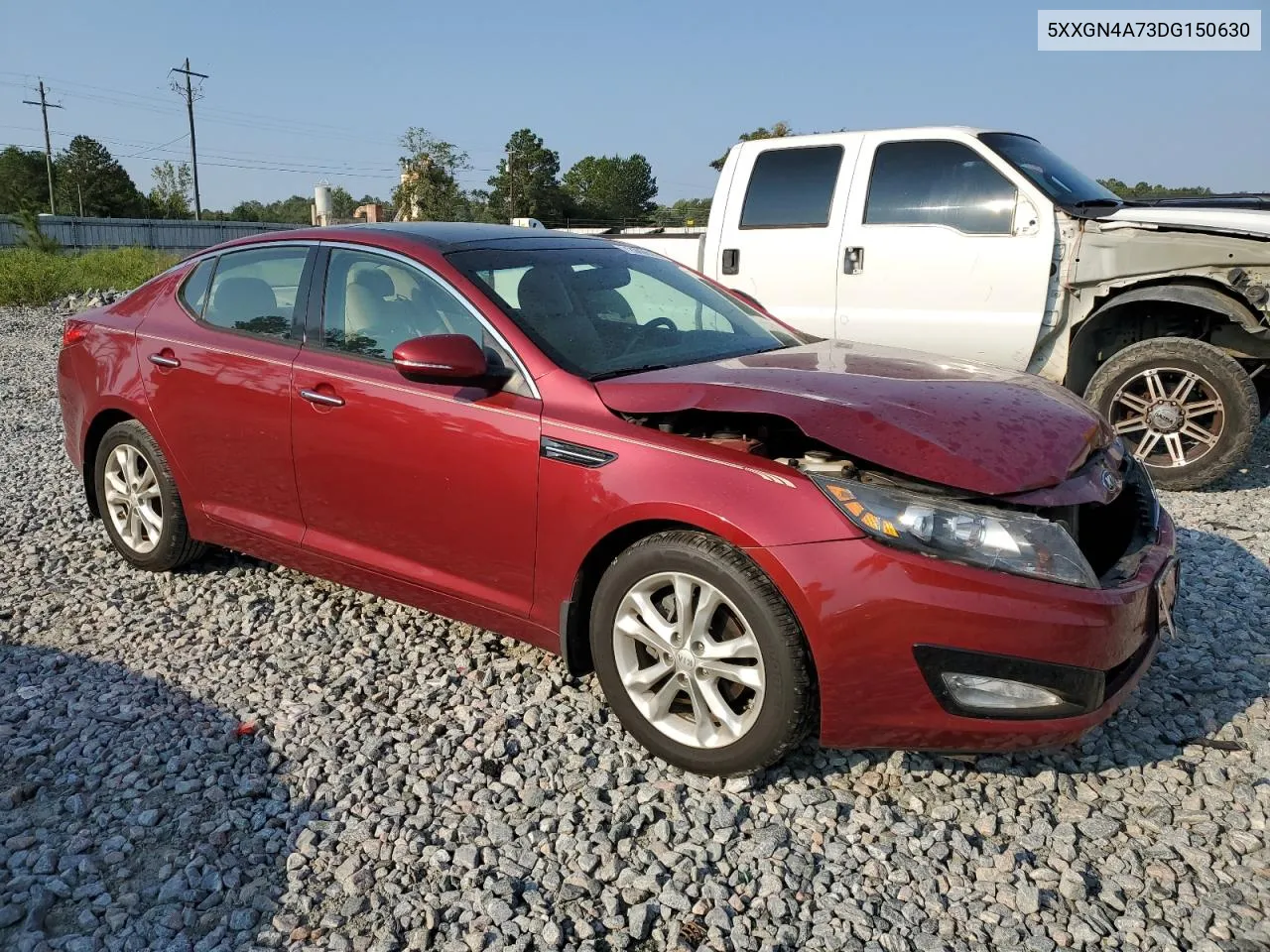 5XXGN4A73DG150630 2013 Kia Optima Ex