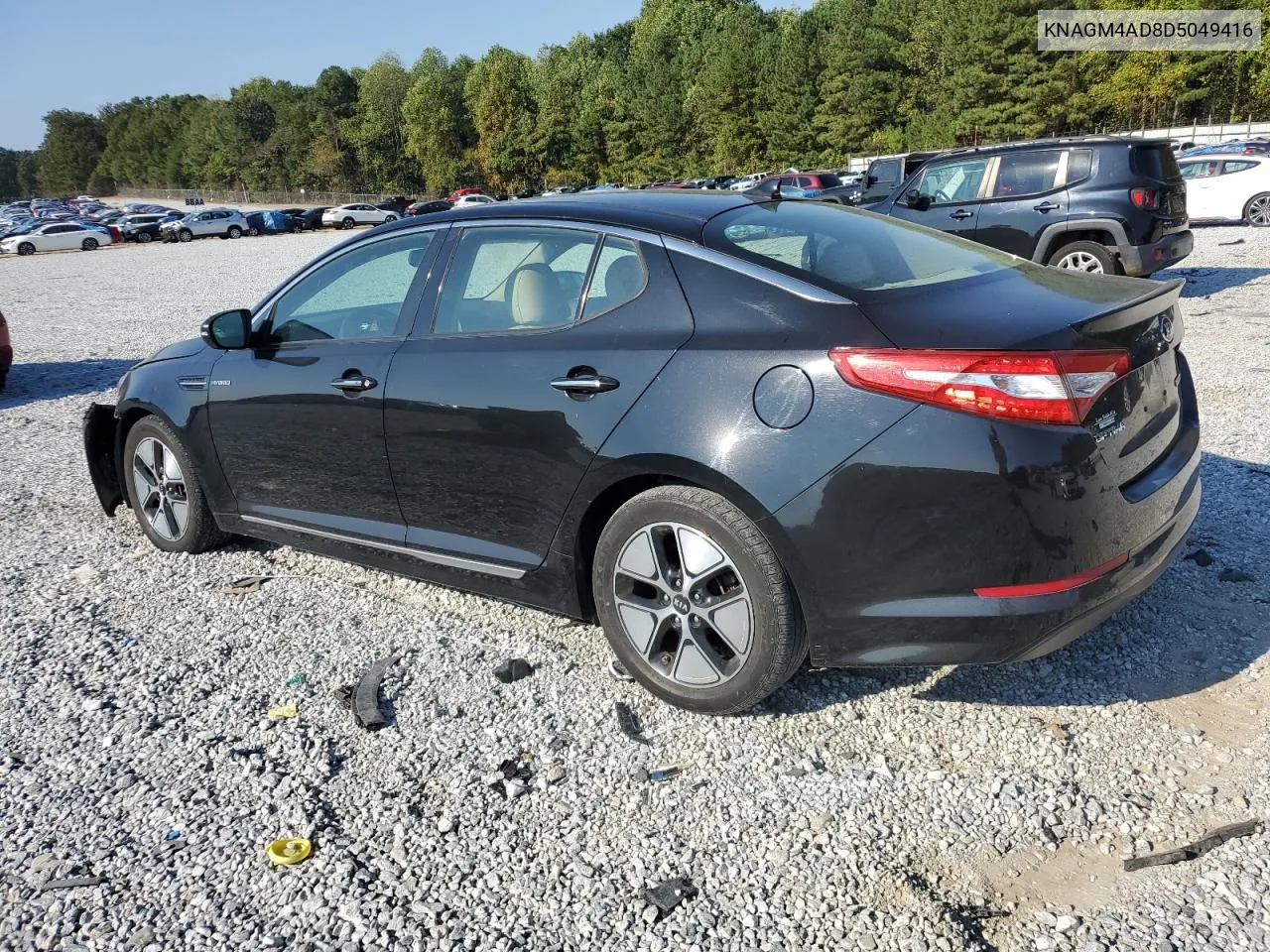 2013 Kia Optima Hybrid VIN: KNAGM4AD8D5049416 Lot: 72072984