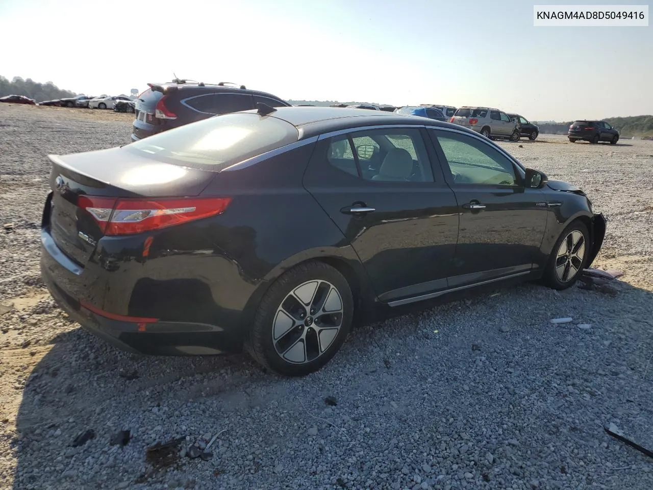 2013 Kia Optima Hybrid VIN: KNAGM4AD8D5049416 Lot: 72072984