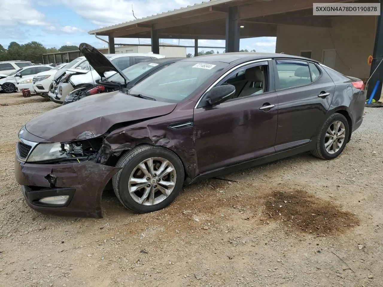 2013 Kia Optima Ex VIN: 5XXGN4A78DG190878 Lot: 72148344