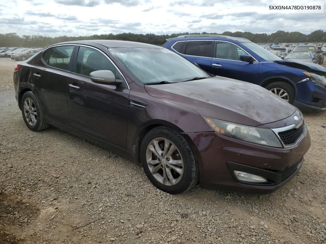 5XXGN4A78DG190878 2013 Kia Optima Ex