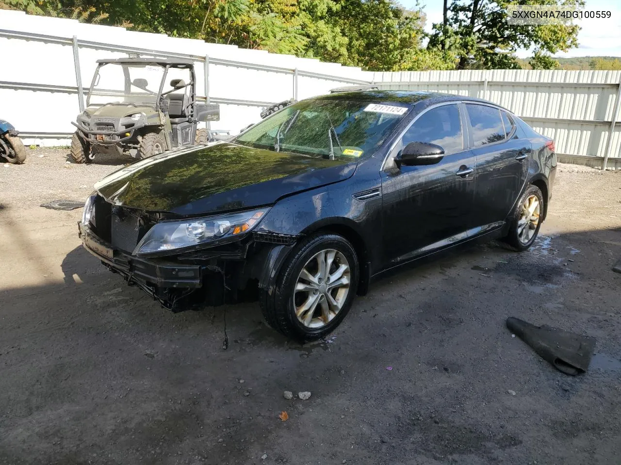 5XXGN4A74DG100559 2013 Kia Optima Ex