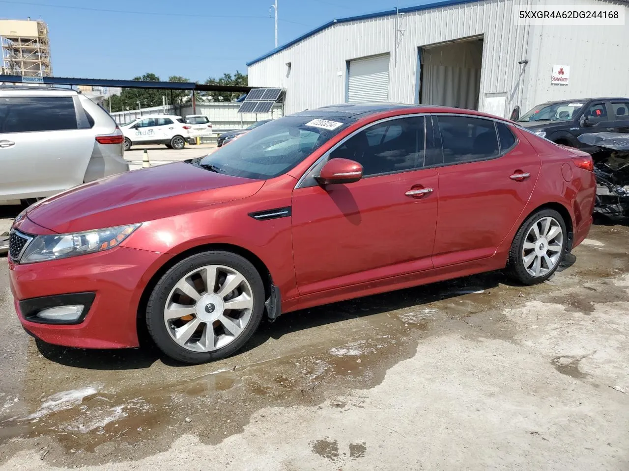 2013 Kia Optima Sx VIN: 5XXGR4A62DG244168 Lot: 72203254