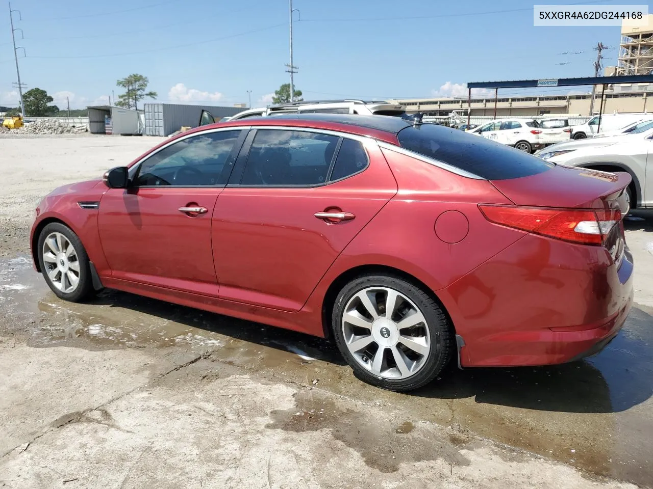 2013 Kia Optima Sx VIN: 5XXGR4A62DG244168 Lot: 72203254