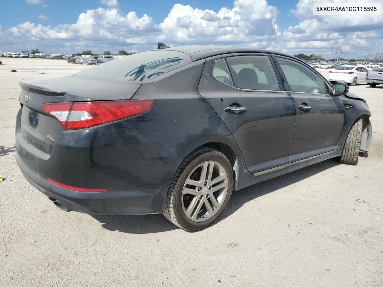 2013 Kia Optima Sx VIN: 5XXGR4A61DG115595 Lot: 72223724