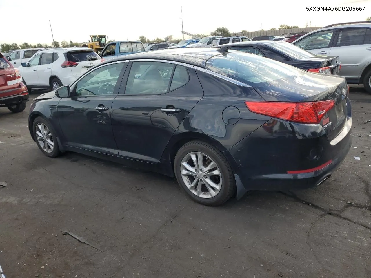 5XXGN4A76DG205667 2013 Kia Optima Ex