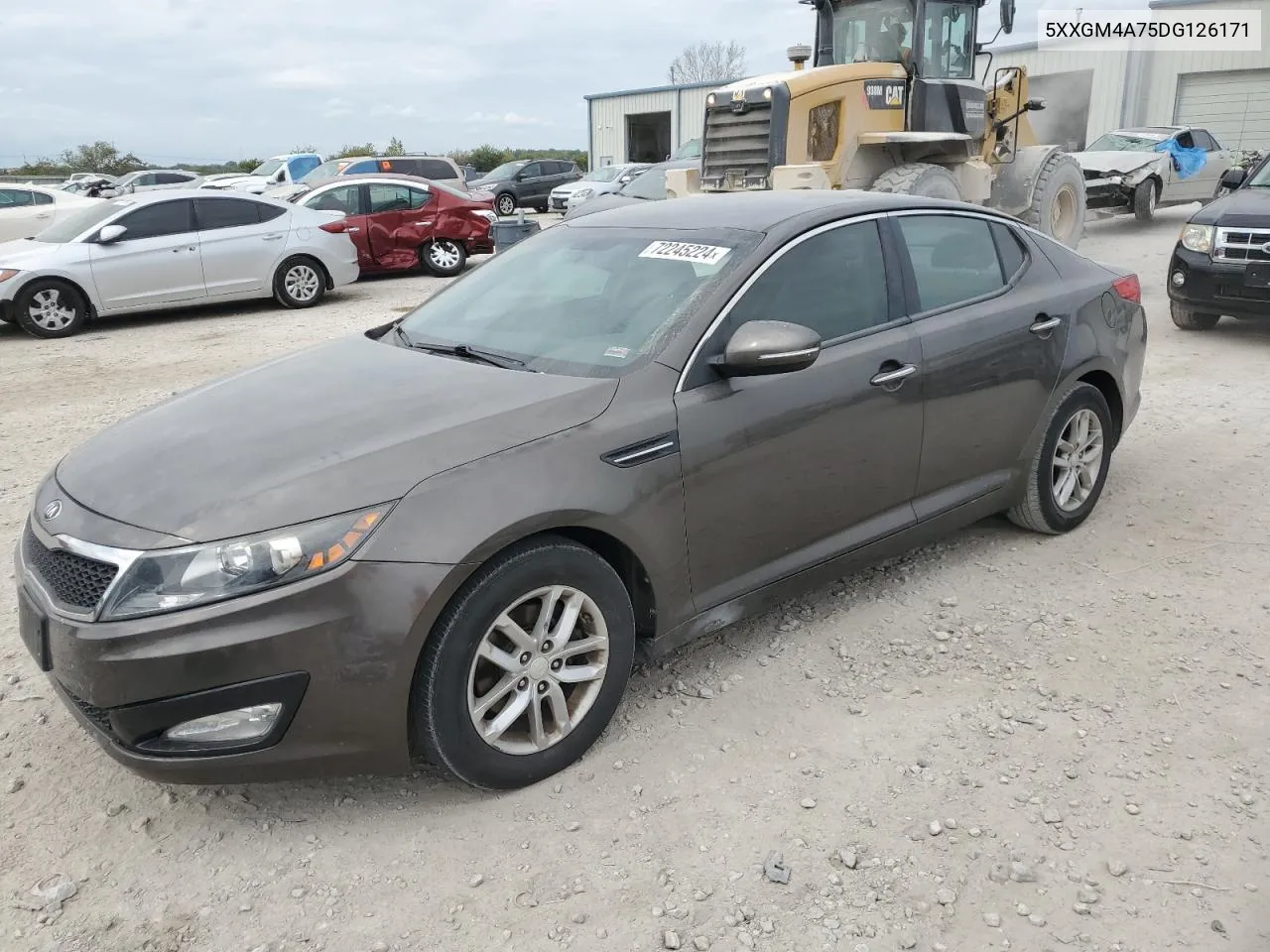 5XXGM4A75DG126171 2013 Kia Optima Lx