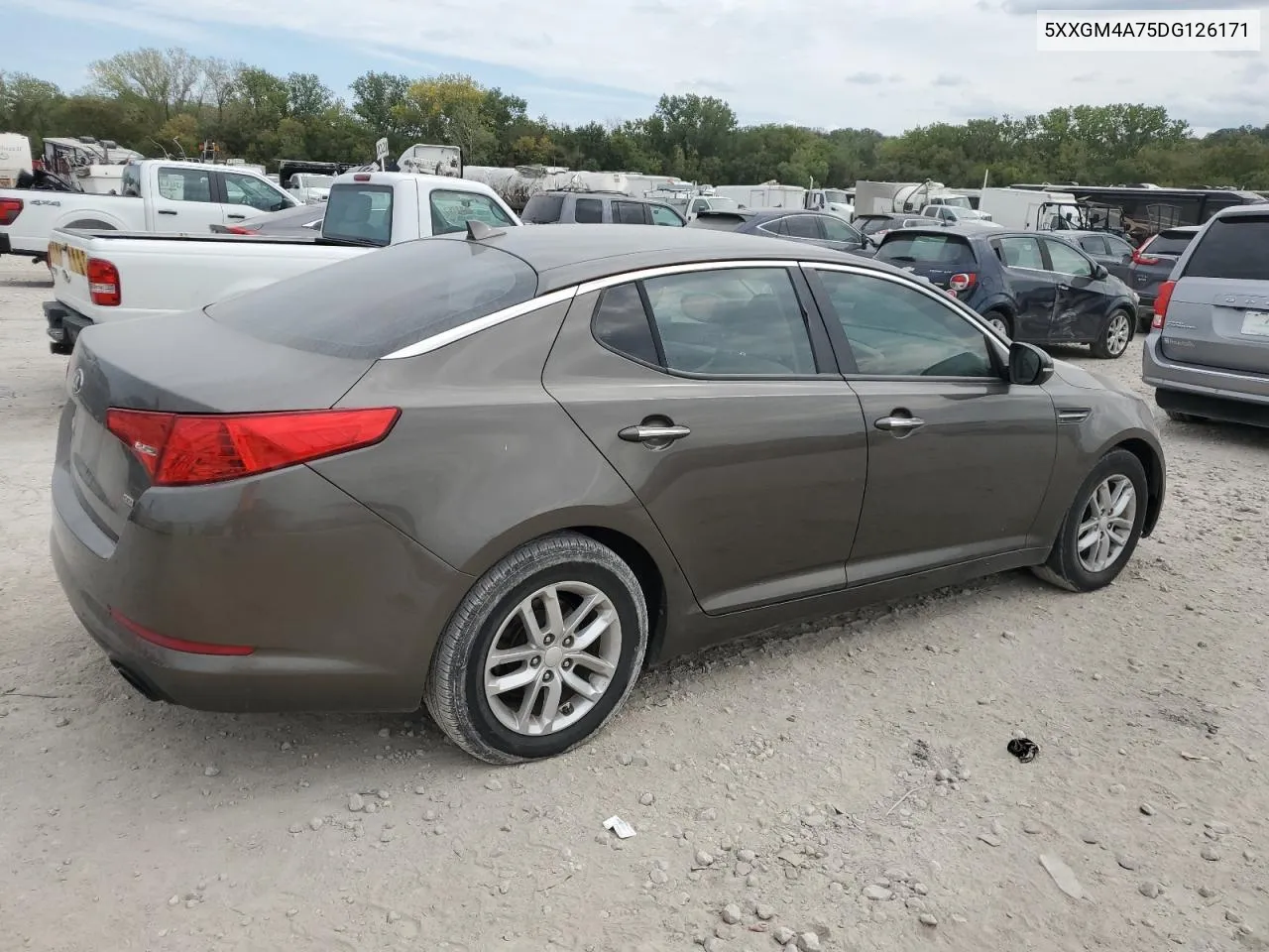 2013 Kia Optima Lx VIN: 5XXGM4A75DG126171 Lot: 72245224