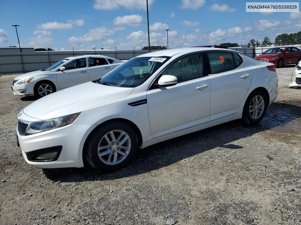 2013 Kia Optima Lx VIN: KNAGM4A76D5338529 Lot: 72366394