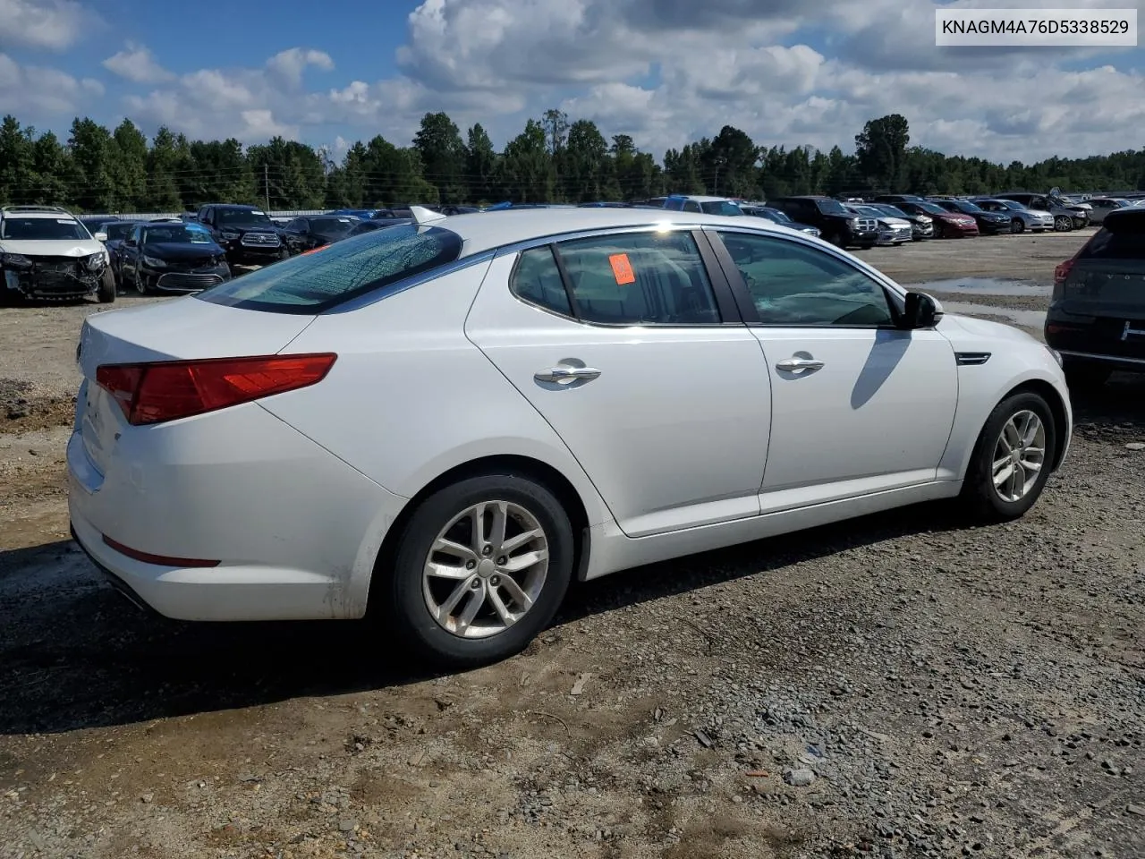 2013 Kia Optima Lx VIN: KNAGM4A76D5338529 Lot: 72366394