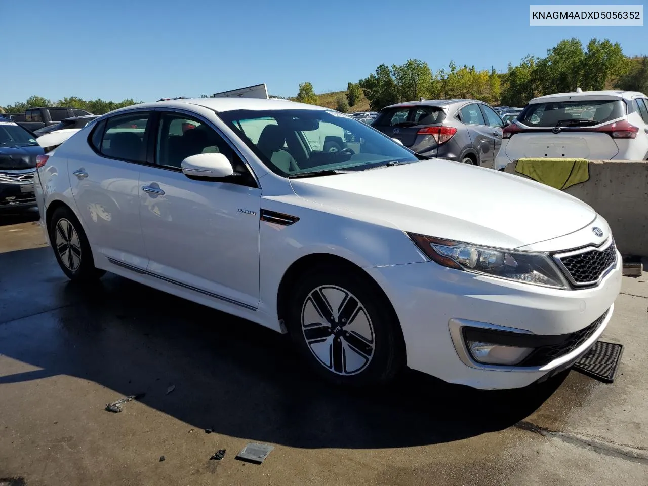 KNAGM4ADXD5056352 2013 Kia Optima Hybrid