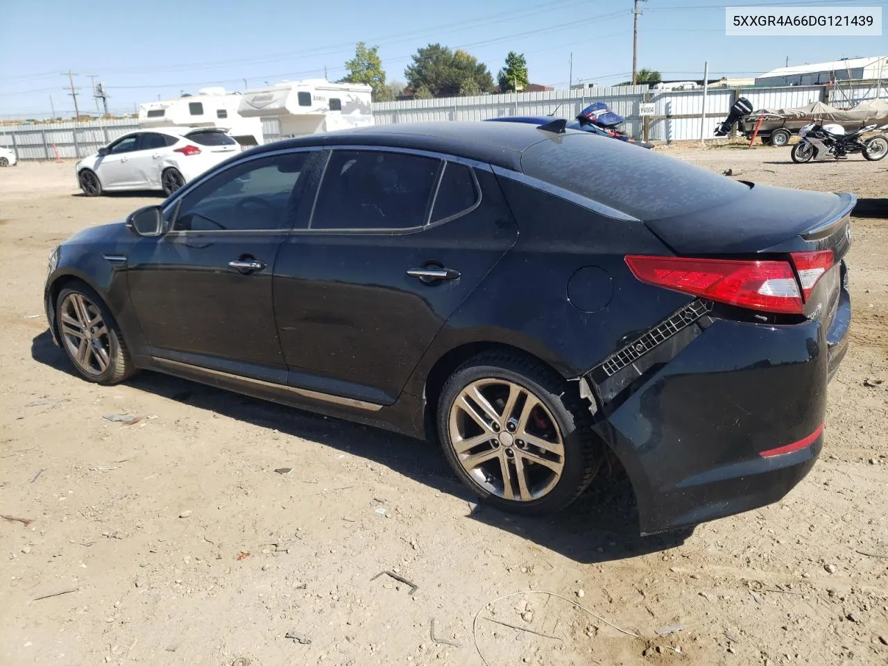 2013 Kia Optima Sx VIN: 5XXGR4A66DG121439 Lot: 72432404